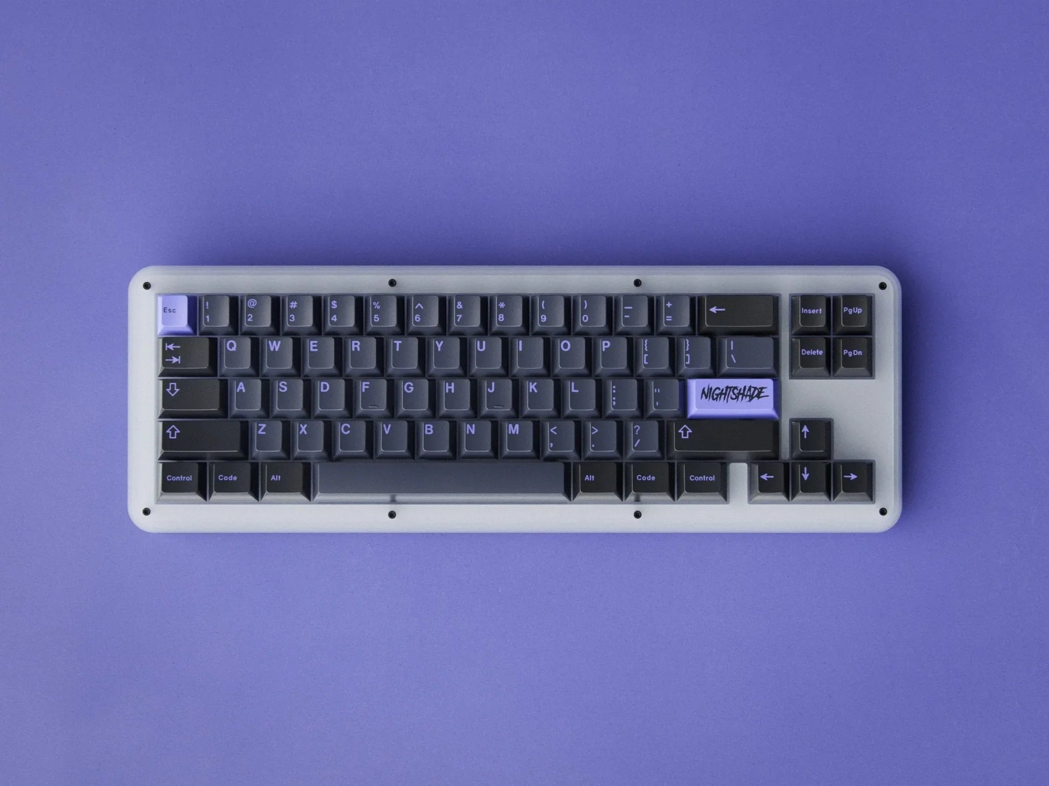 Apos Audio GMK Keycaps GMK Nightshade Keycap Set Base Kit