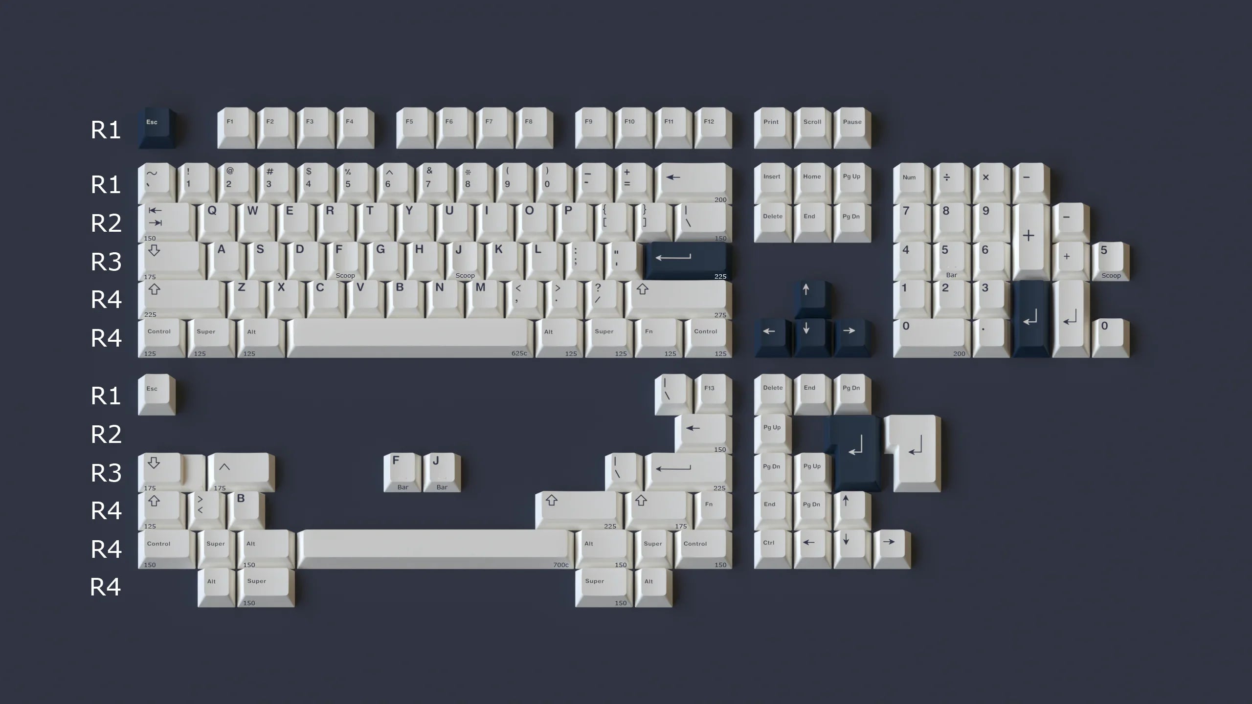 Apos Audio GMK Keycaps GMK Seafarer Keycap Set Base Kit