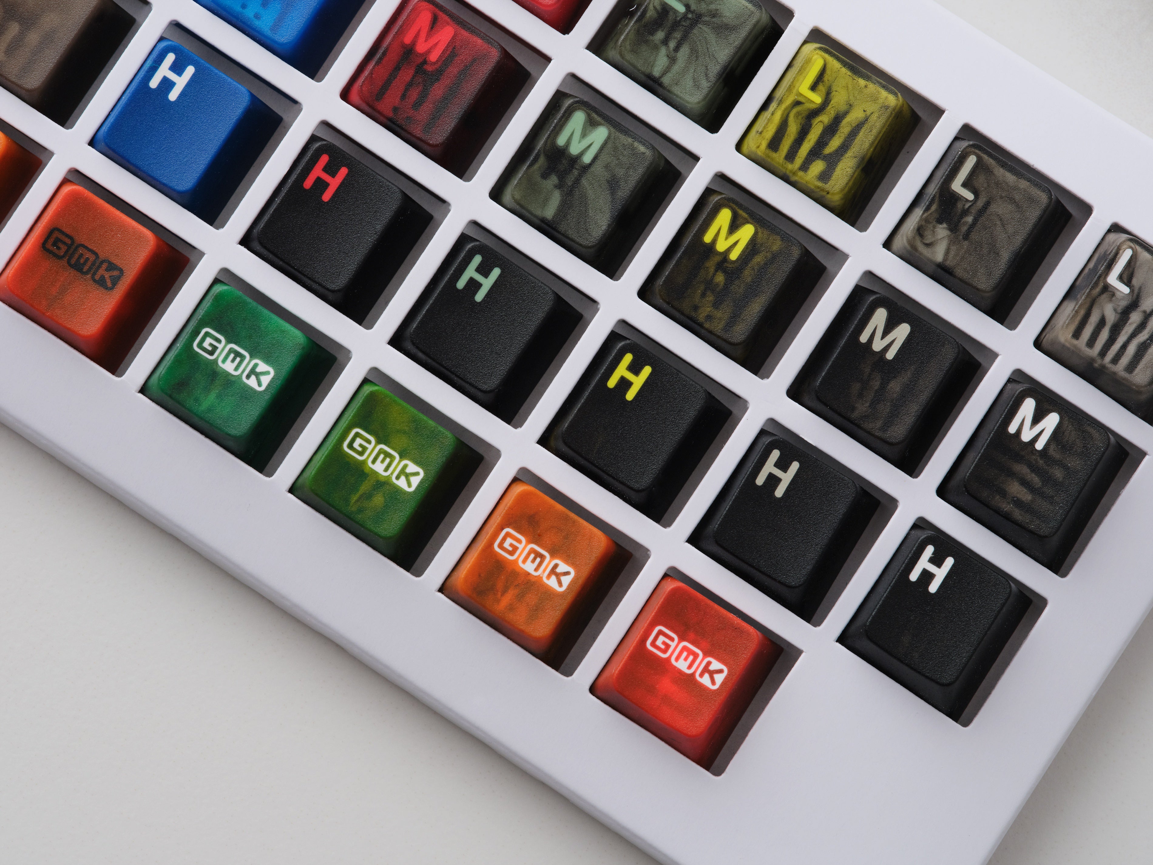 Apos Audio GMK Keycaps GMK Special Effect Sample Keycaps