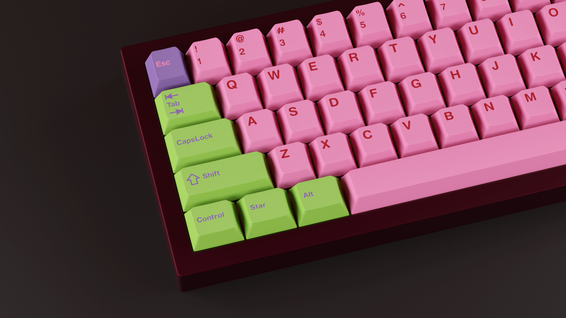 GMK Star Keycap Set – Apos