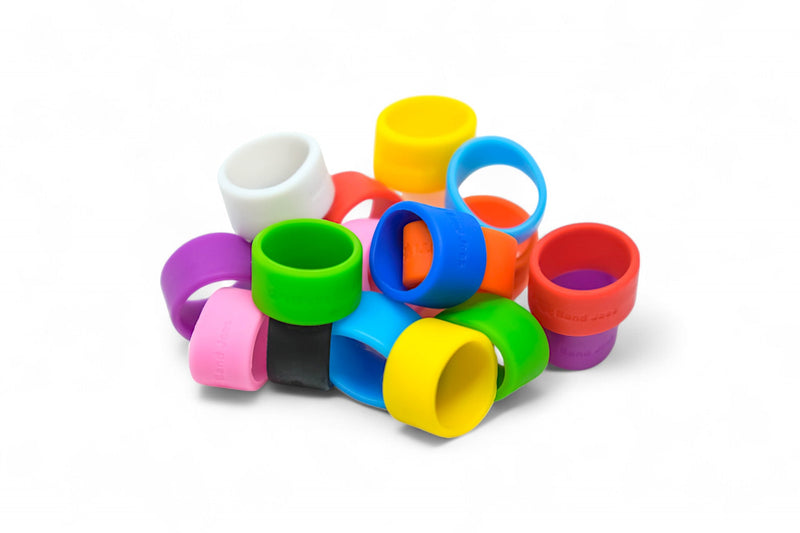 Apos Audio Grifiti Standard Silicone Band Grifiti Band Joes 1.25" x 0.5 "-- 2.5" Circumference Mini Silicone Bands Assorted / 5 Pack