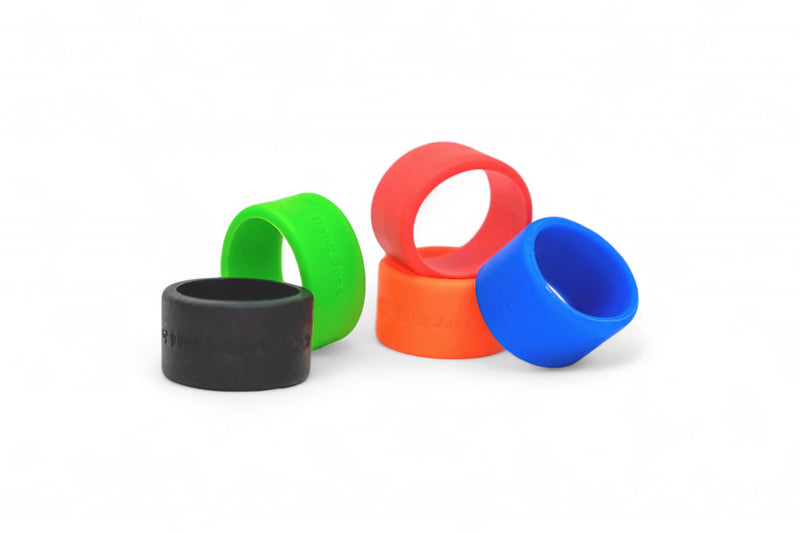 Apos Audio Grifiti Standard Silicone Band Grifiti Band Joes 2" x 0.5" x 4" Circumference, 1.25" Diameter Silicone Bands