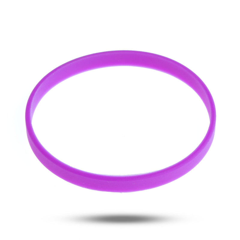 Apos Audio Grifiti Standard Silicone Band Grifiti Band Joes 3" x 0.25" x 0.079" Silicone Bands Purple / 20 Pack