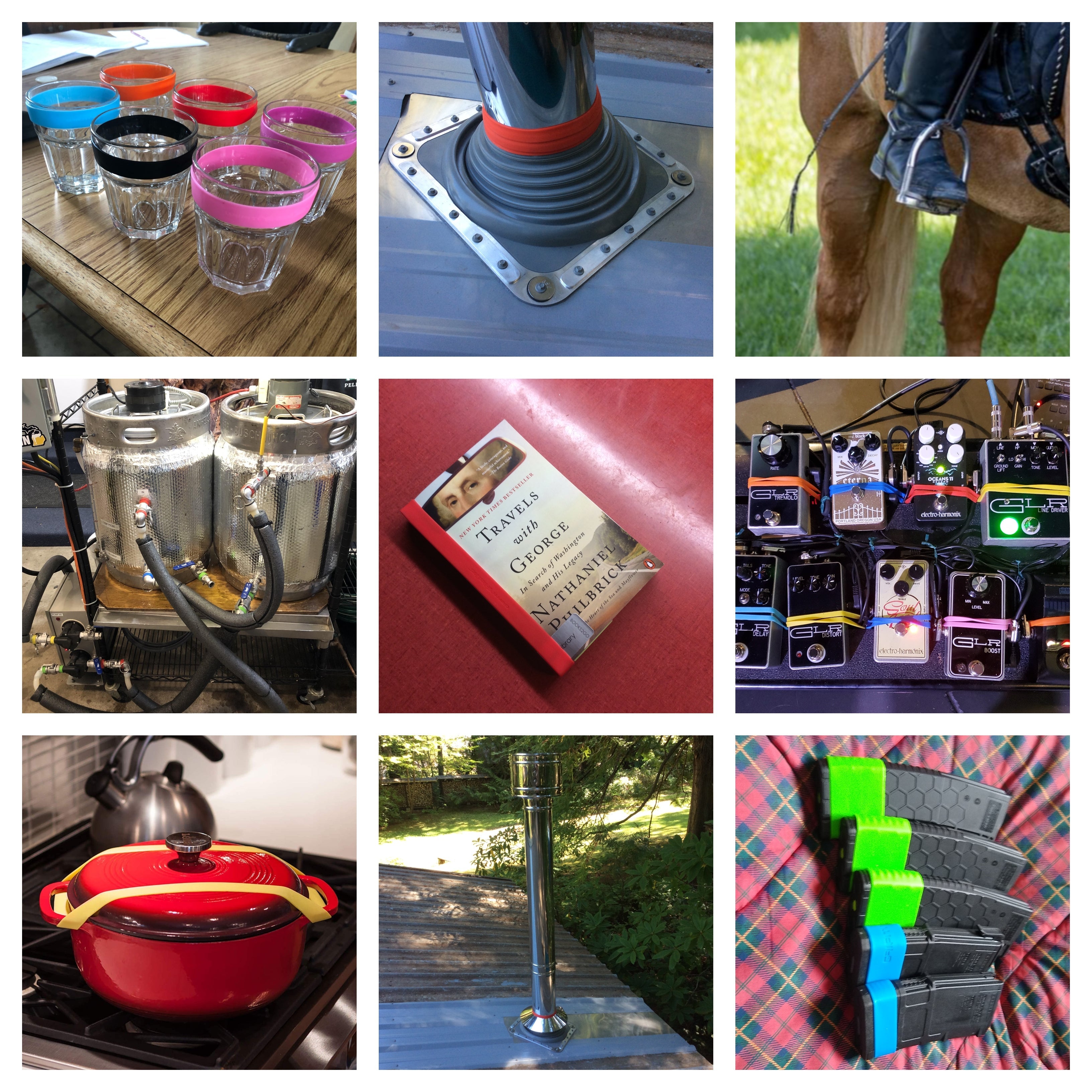 Apos Audio Grifiti Standard Silicone Band Grifiti Band Joes 9 x 0.75 Inch 18" Circumference Silicone Rubber Bands Books Robotics Cooking 5.73 Inch Diameter