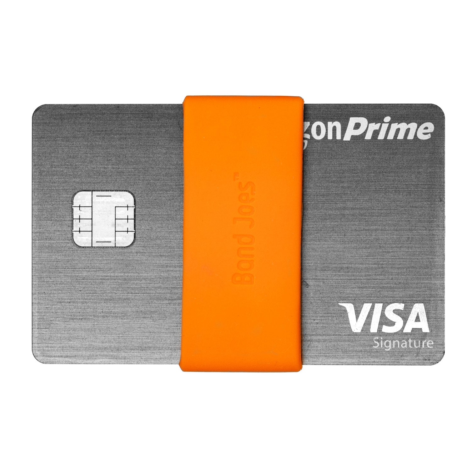 Apos Audio Grifiti Standard Silicone Band Grifiti Band Joes Vertical Wallet Bands 2.25 x 1.25 Inch - Minimalist Silicone Rubber Band Wallet for Cards, Cash, and Front Pocket Carry Orange / 1pk