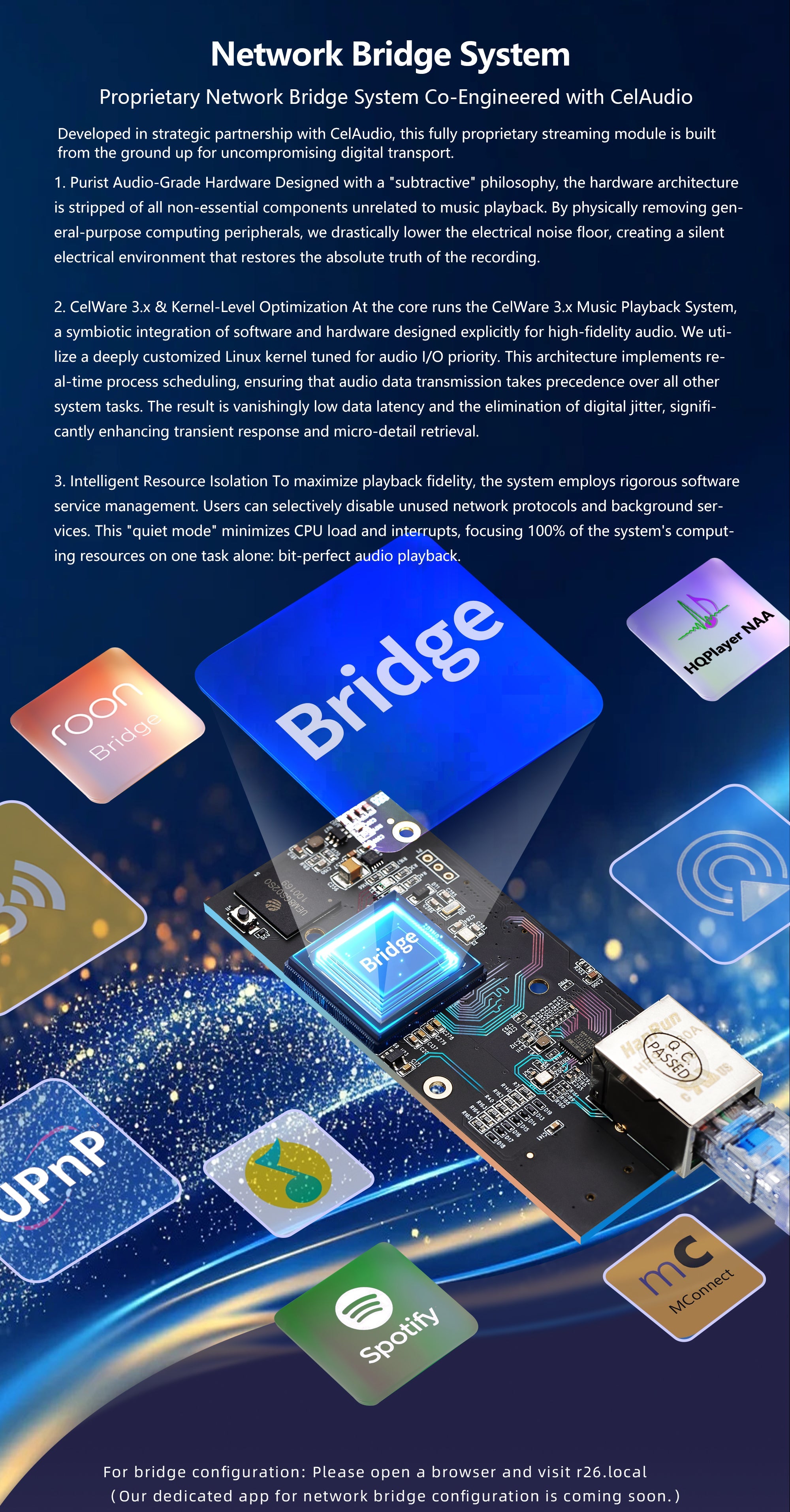 Apos Audio Gustard DAC (Digital-to-Analog Converter) GUSTARD DAC-R26II Network Streaming R2R DAC