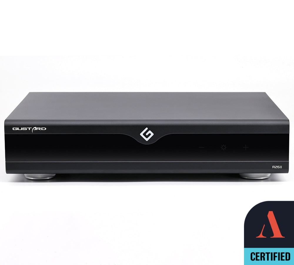 Apos Audio Gustard DAC (Digital-to-Analog Converter) GUSTARD DAC-R26II Network Streaming R2R DAC (Apos Certified) Black / Open Box - Like New
