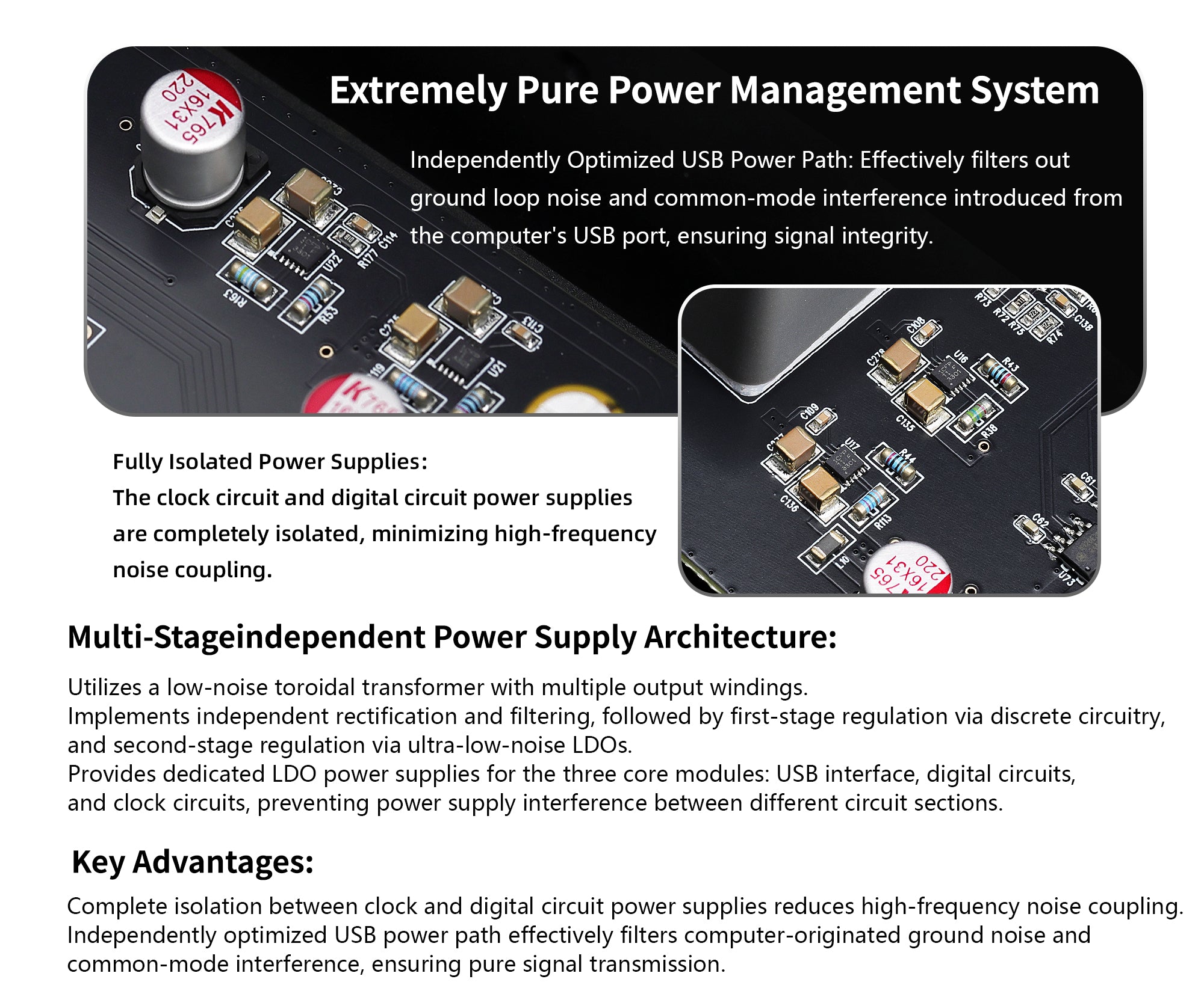 Apos Audio Gustard Digital-to-Digital Converter GUSTARD U26 USB Digital Interface