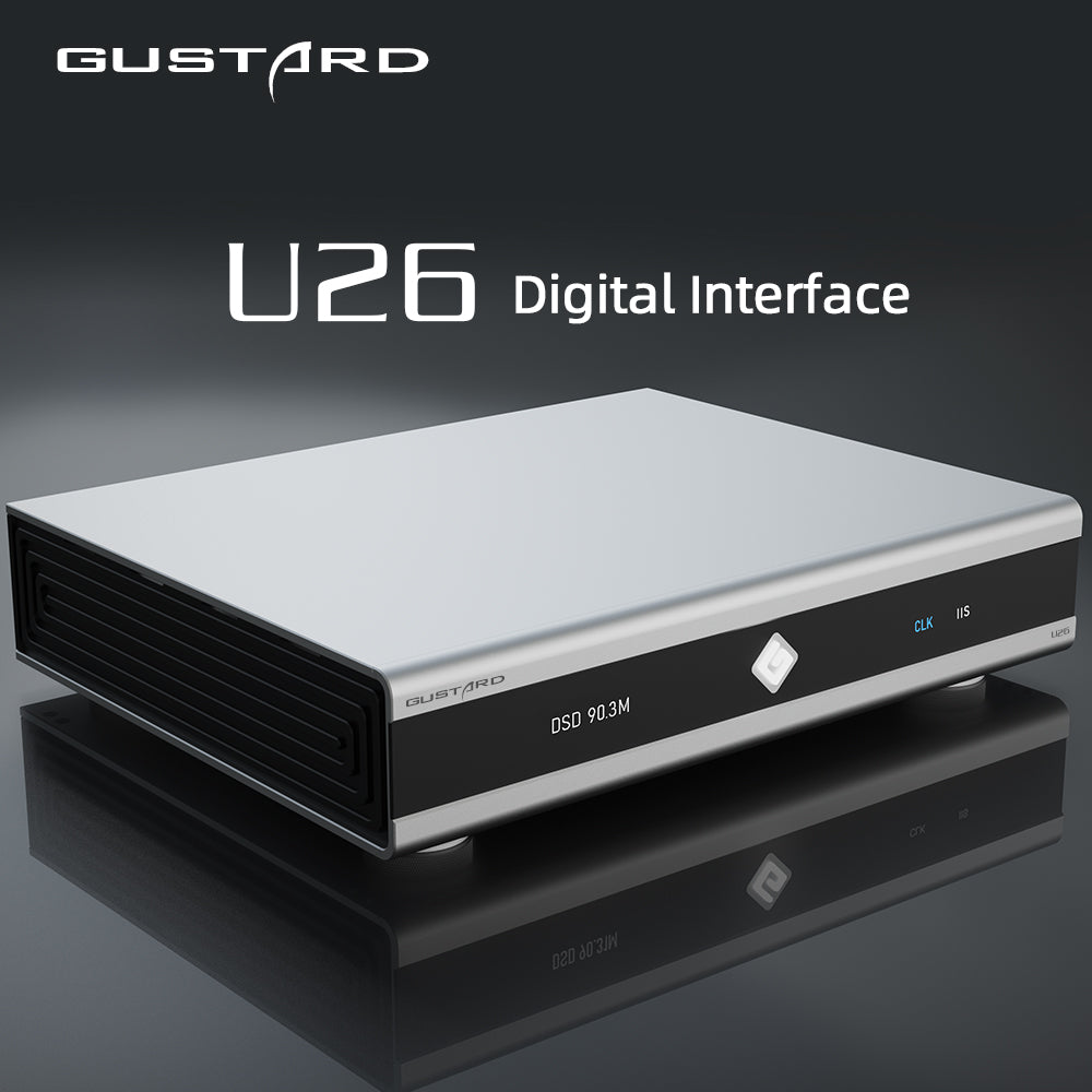 Apos Audio Gustard Digital-to-Digital Converter GUSTARD U26 USB Digital Interface