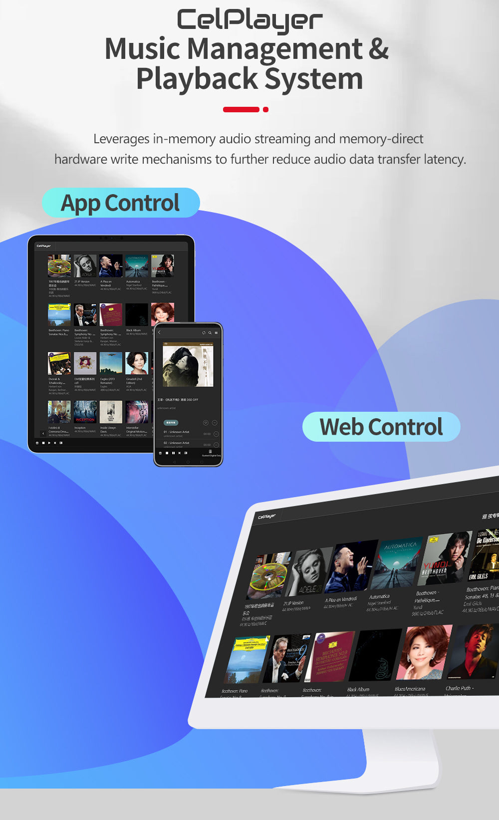 Apos Audio Gustard Streaming Media Player GUSTARD S26 Music Server