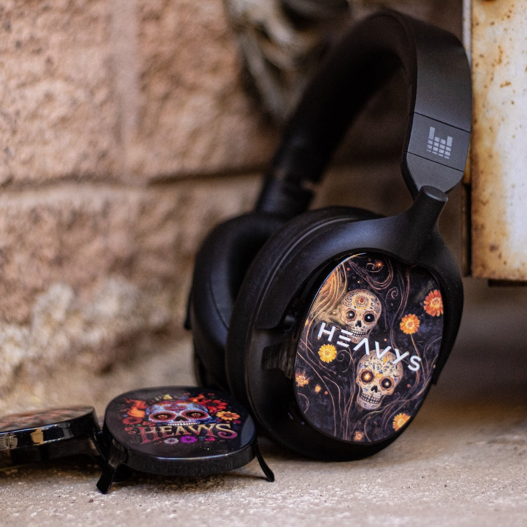 Apos Audio Heavys Accessory Dual Skull - Heavys Dia De Muertos