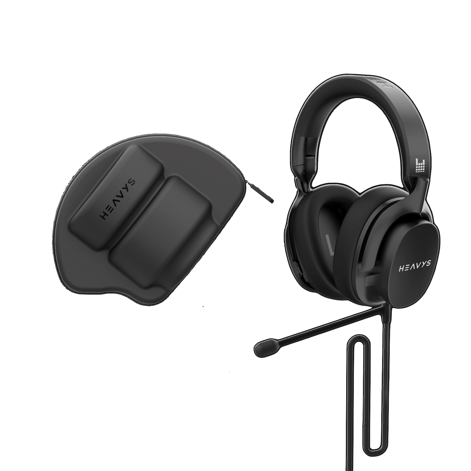 Apos Audio Heavys Headphone HEAVYS HeX Gaming Headset Bundle