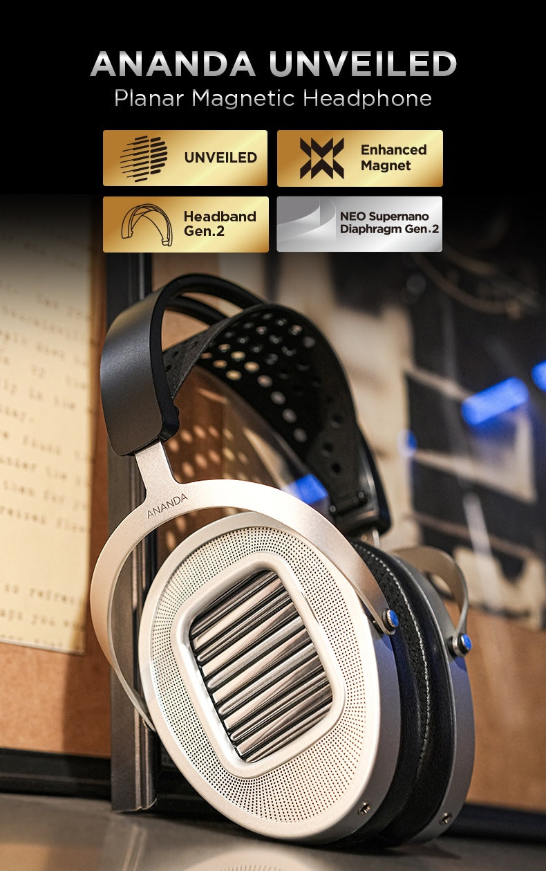 Apos Audio HIFIMAN Headphone HIFIMAN Ananda Unveiled Planar Magnetic Headphones