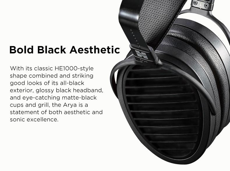 Apos Audio HIFIMAN Headphone HIFIMAN Arya Planar Magnetic Headphone - Stealth Magnet Version (Apos Certified) Arya - Like New