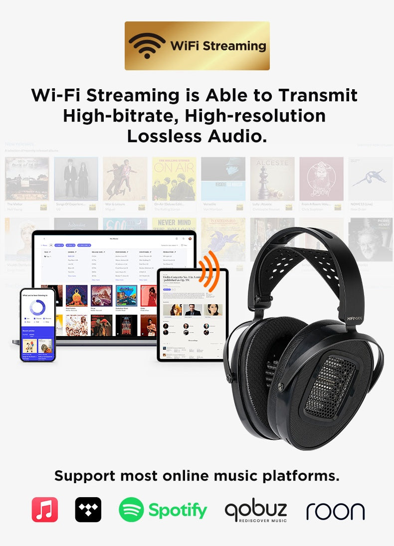 Apos Audio HIFIMAN Headphone HIFIMAN Arya Wifi Planar Magnetic Wireless Headphones