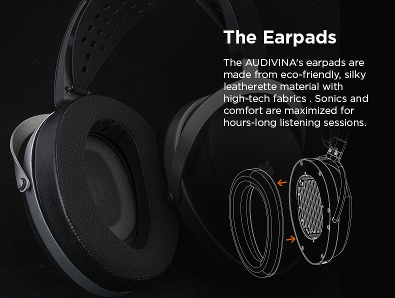 Apos Audio HIFIMAN Headphone HIFIMAN Audivina LE Studio Headphones