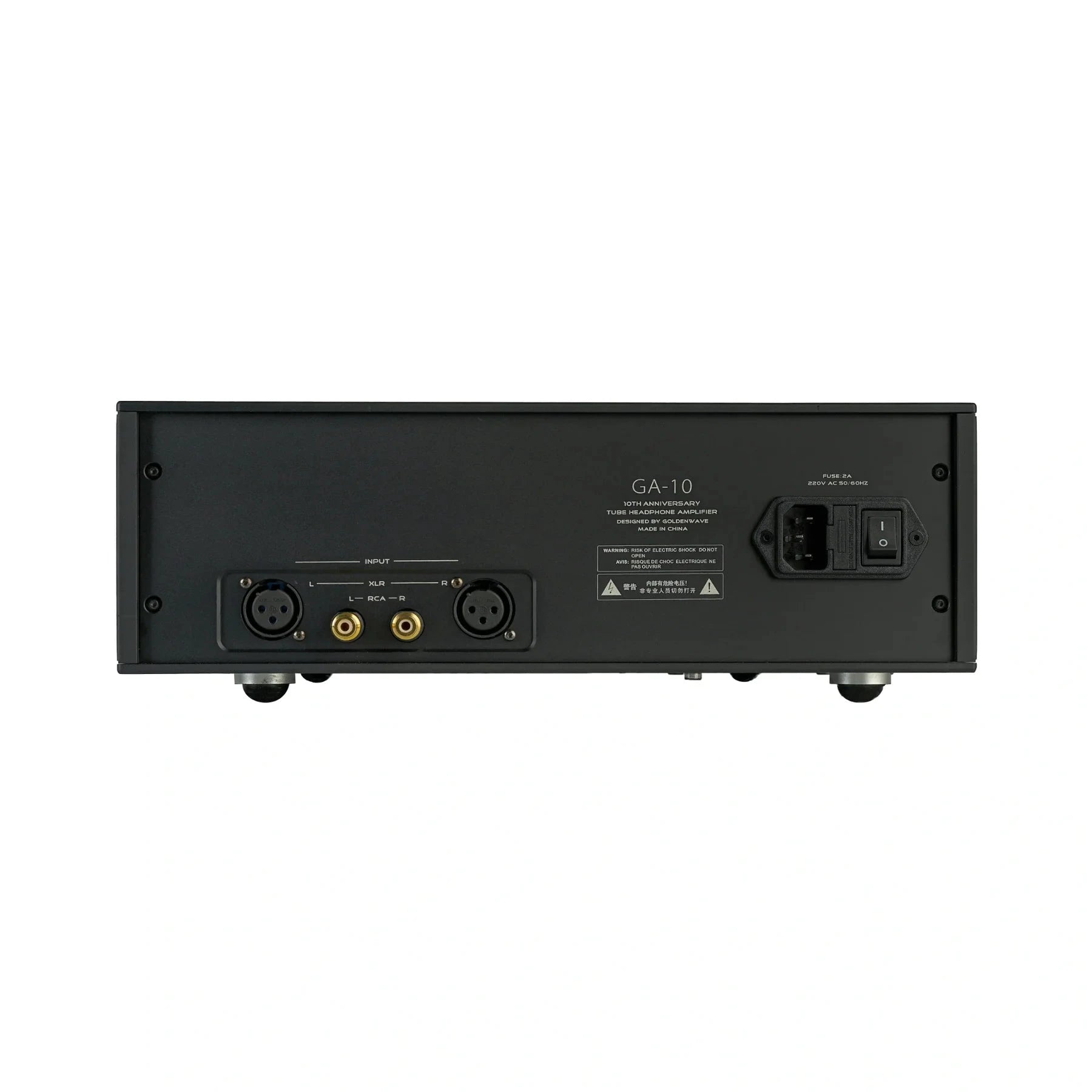 Apos Audio HIFIMAN HiFiMAN Goldenwave GA-10 | Desktop Tube Headphone Amplifier