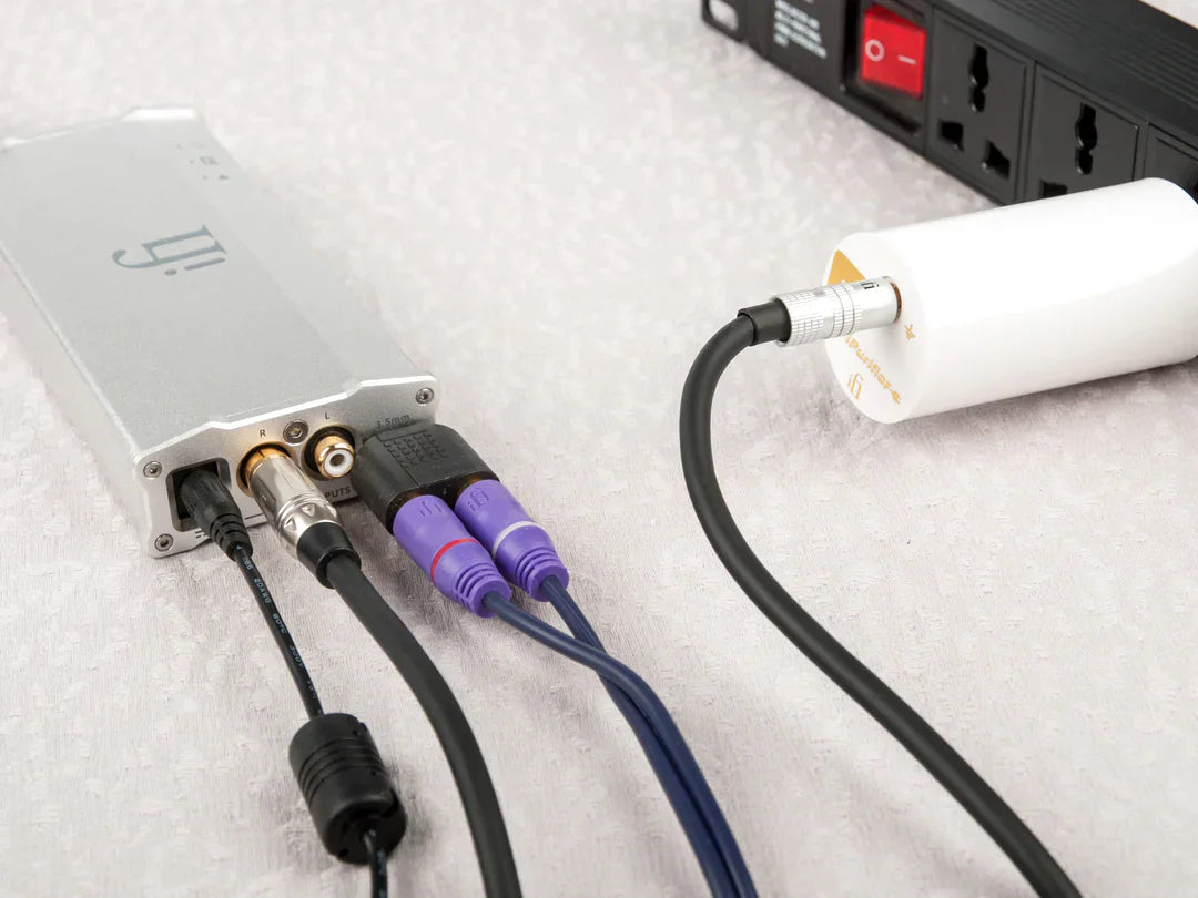 Apos Audio iFi Accessory iFi Audio SilentPower Groundhog+ Ground Loop Isolator for Audio Systems