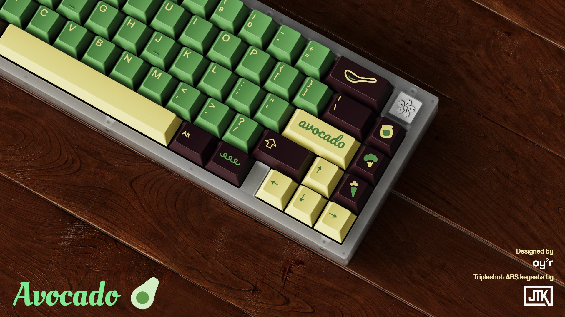 Apos Audio JTK Keycaps JTK Avocado Keycap Set