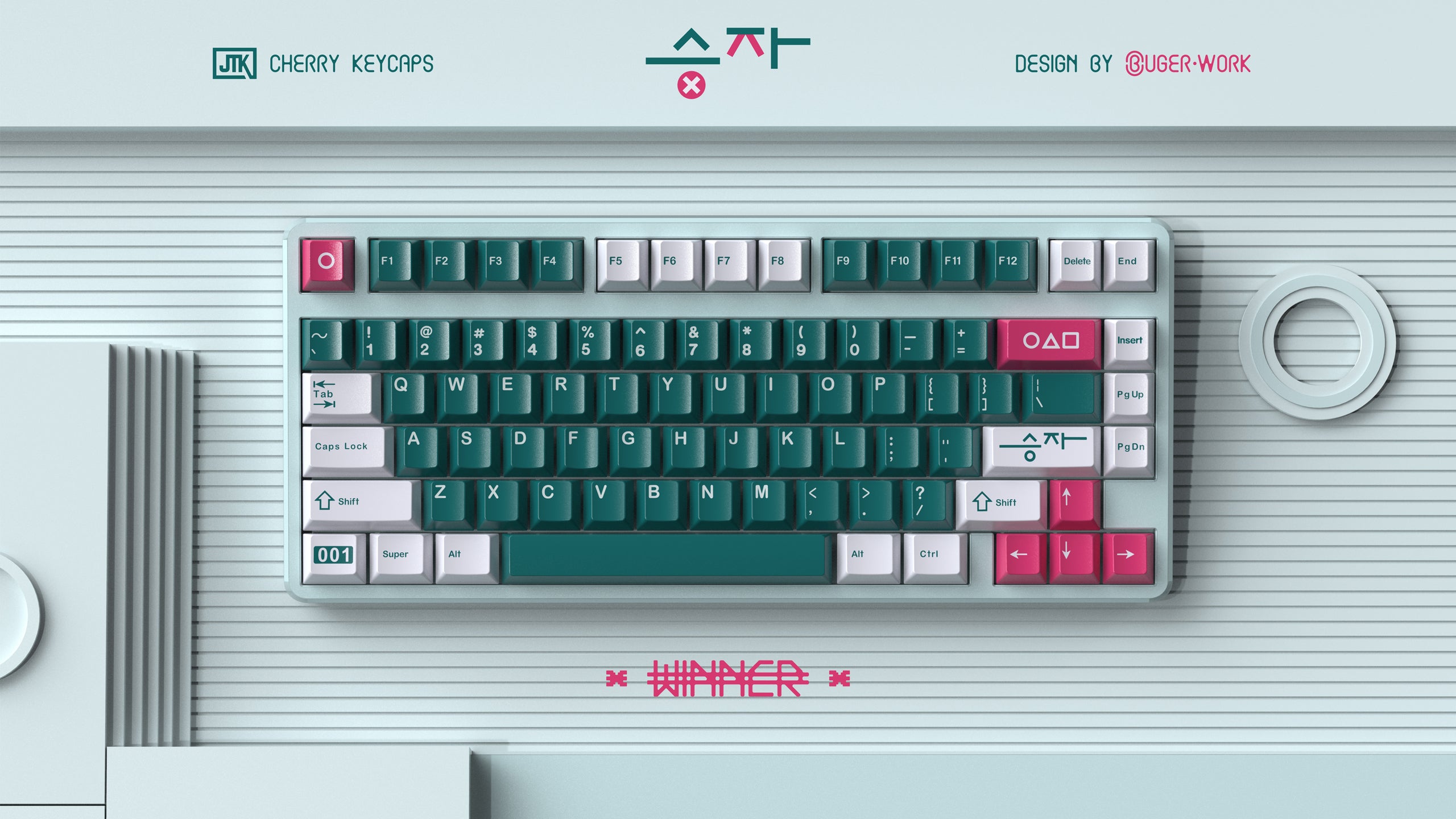 Apos Audio JTK Keycaps JTK Winner Keycap Set