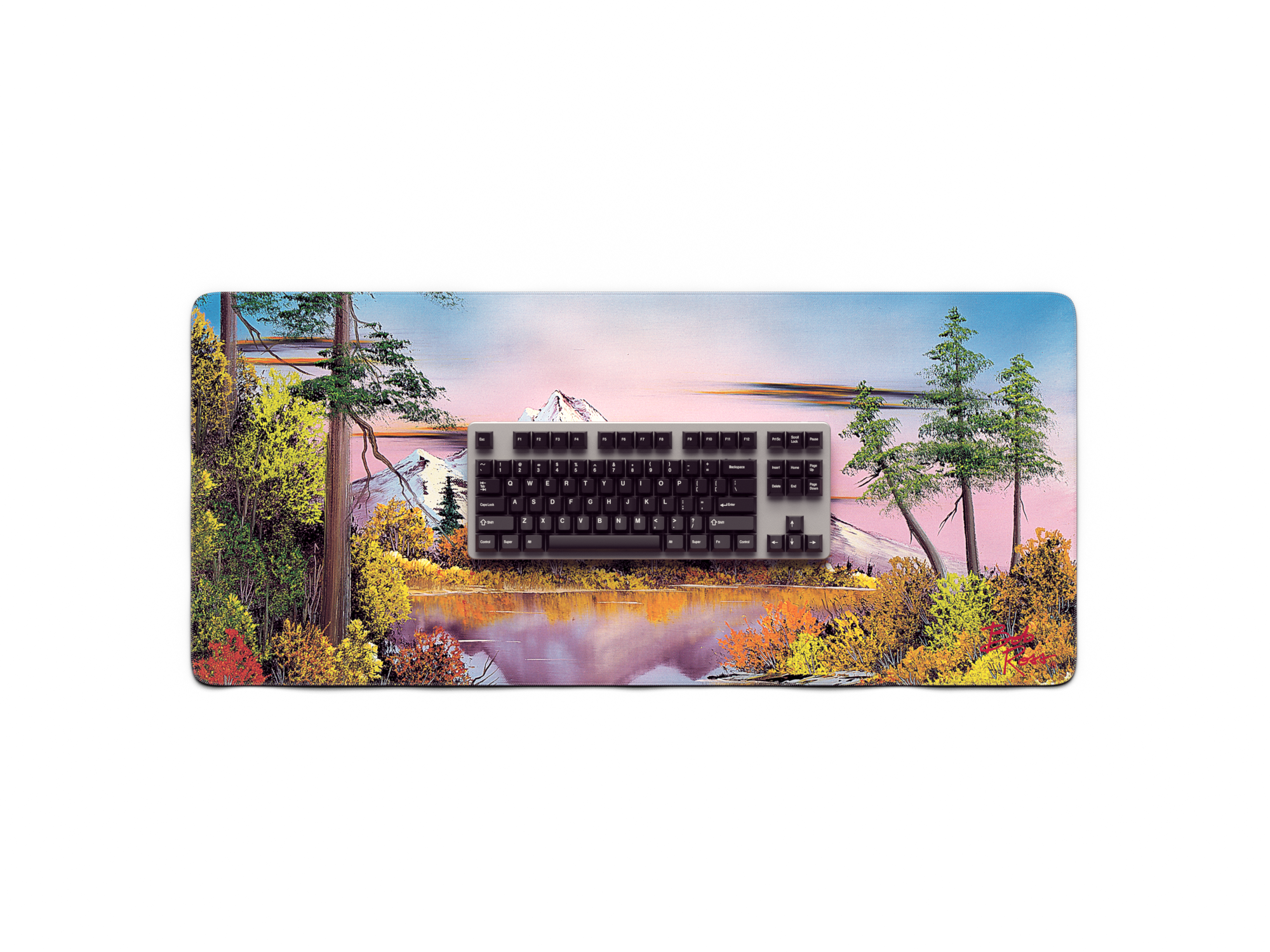 Apos Audio Kono Deskmats Bob Ross Deskmat