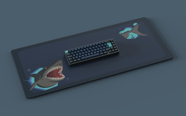 Apos Audio Kono Deskmats Deep Sea Predator Deskmat