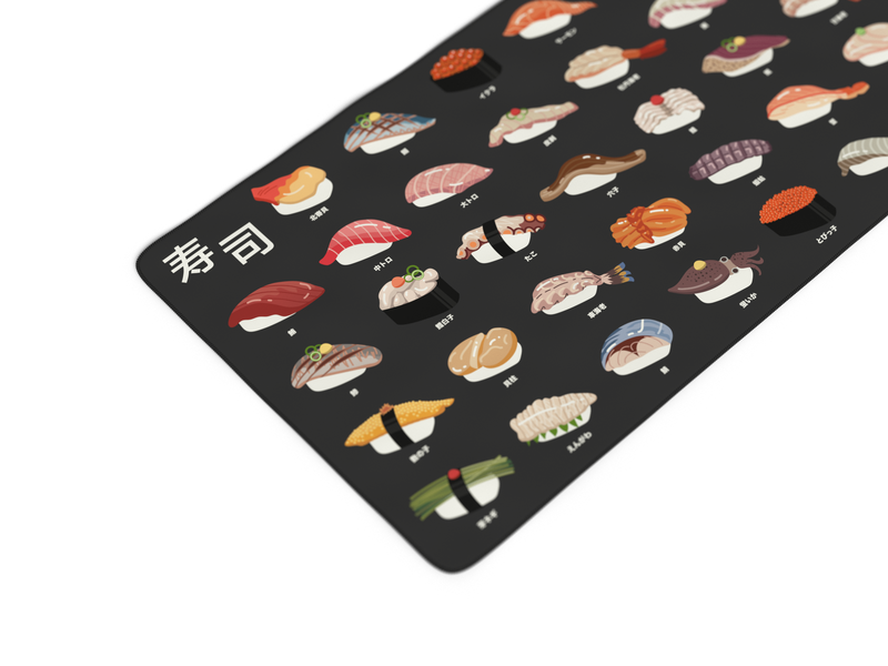 Apos Audio Kono Deskmats Sushi Deskmat