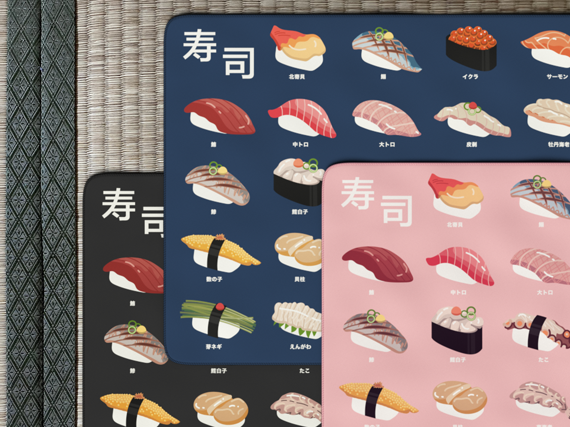 Apos Audio Kono Deskmats Sushi Deskmat