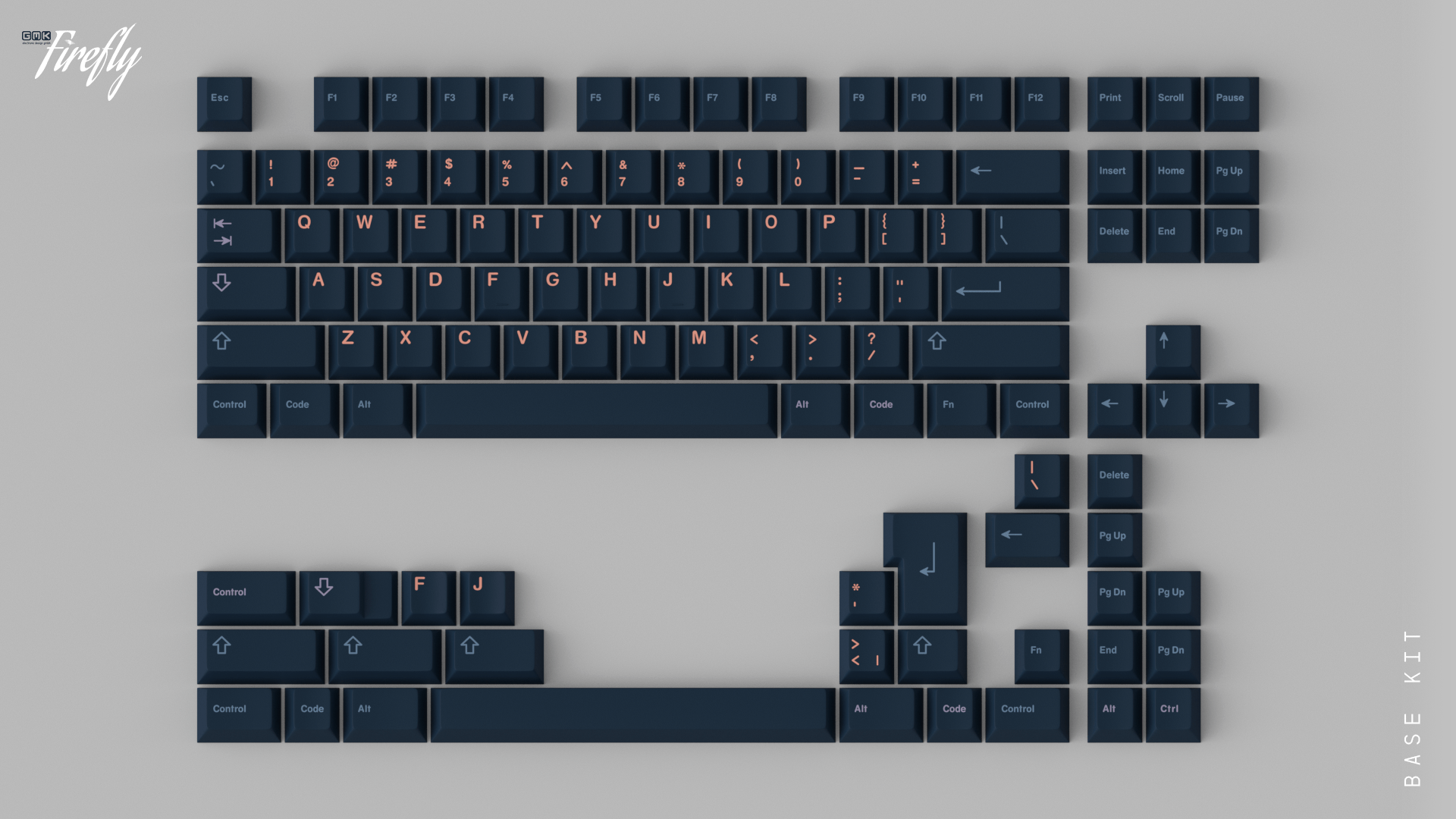 Apos Audio Kono Keycaps GMK Firefly Keycap Set