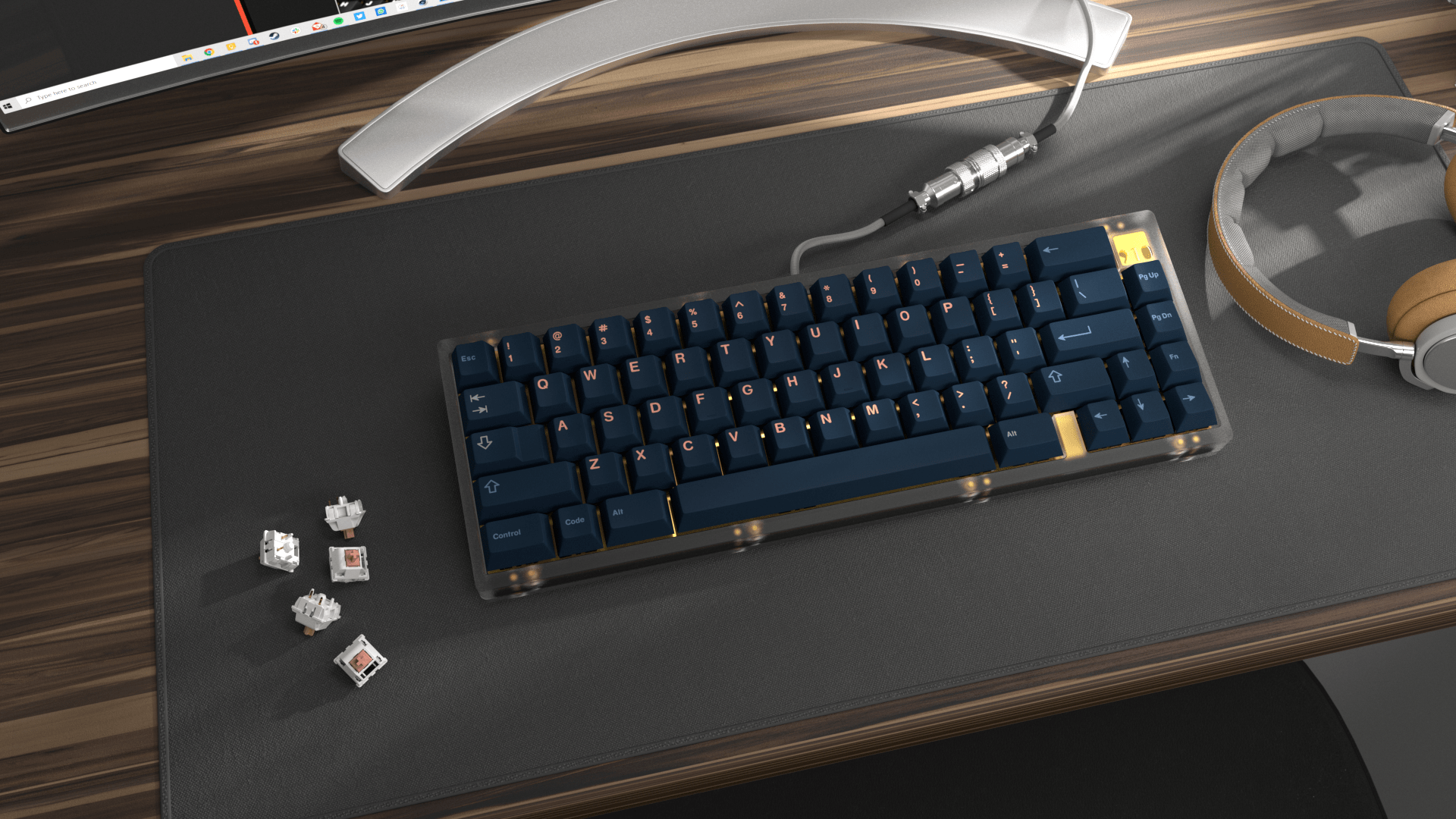 Apos Audio Kono Keycaps GMK Firefly Keycap Set