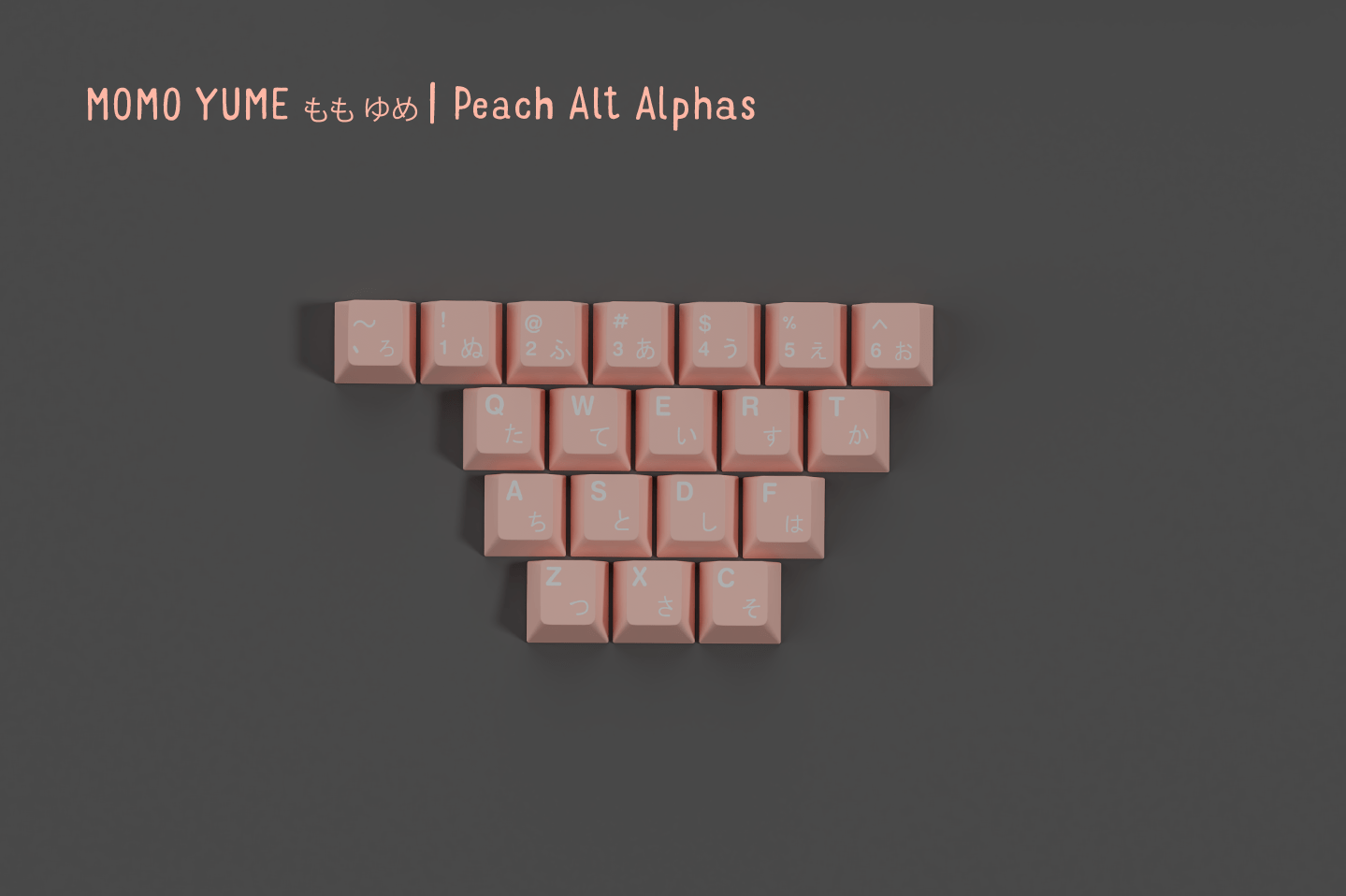 Apos Audio Kono Keycaps GMK Momo Yume Keycap Set