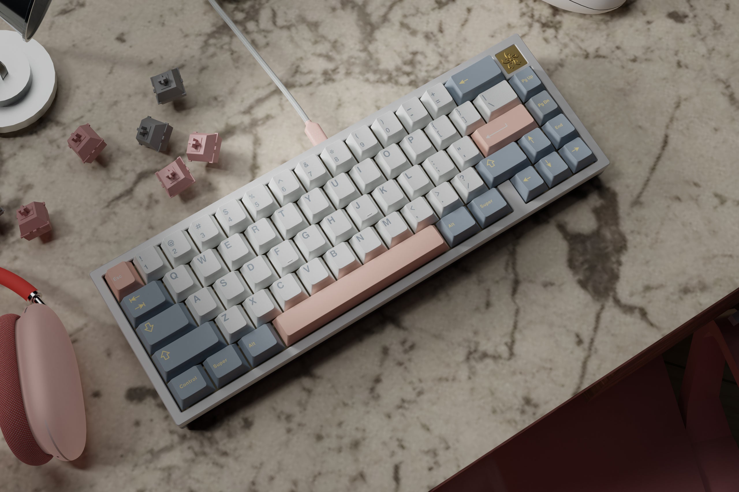 Apos Audio Kono Keycaps GMK Momo Yume Keycap Set