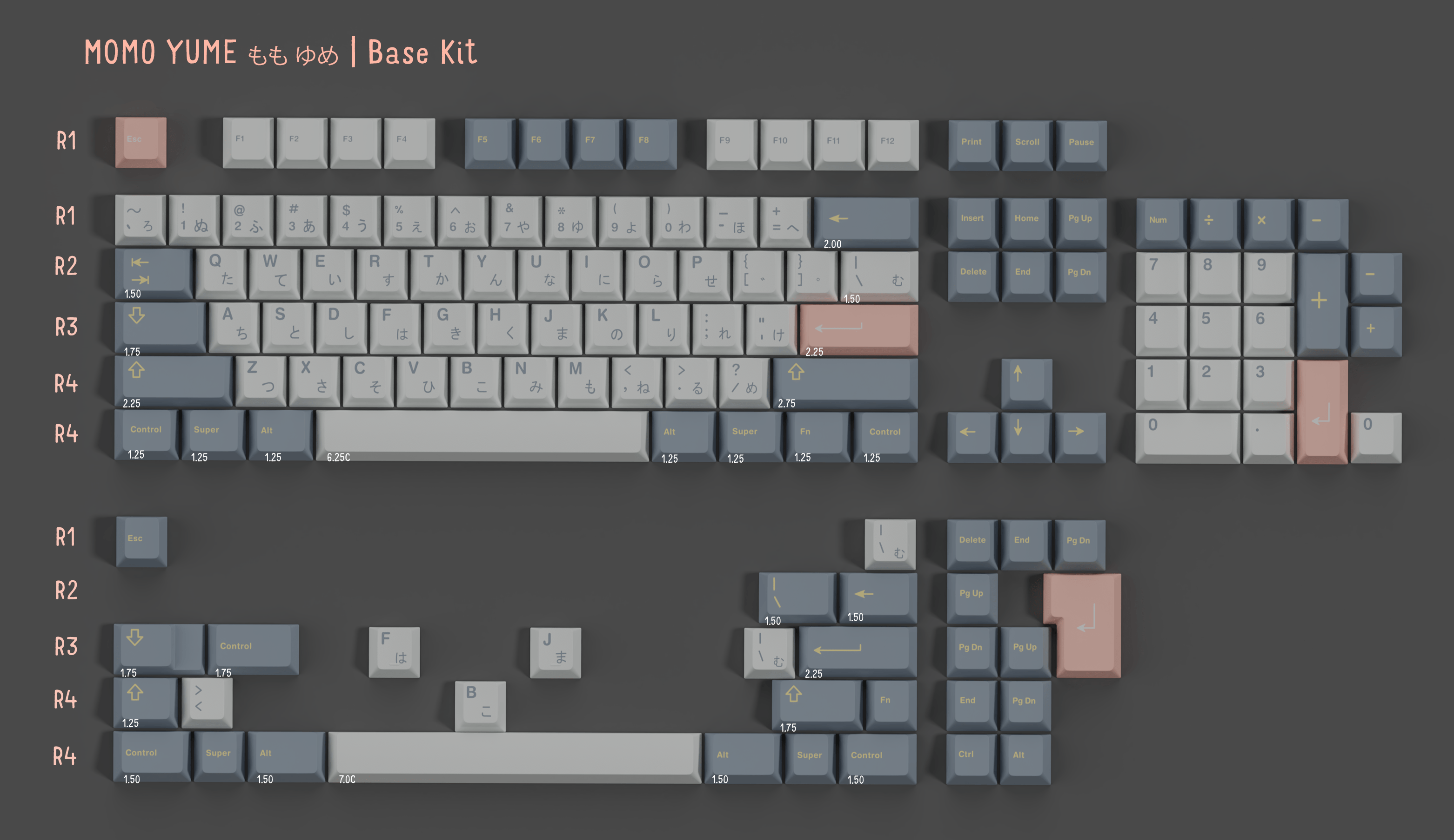 GMK Momo Yume Keycap Set – Apos