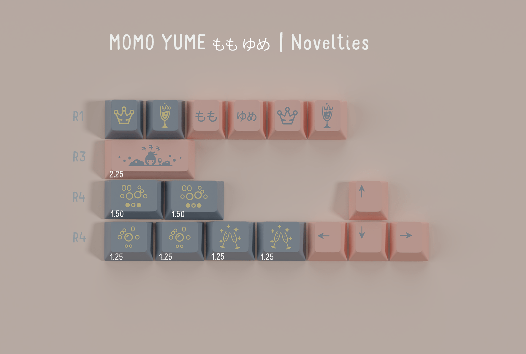 GMK Momo Yume Keycap Set – Apos