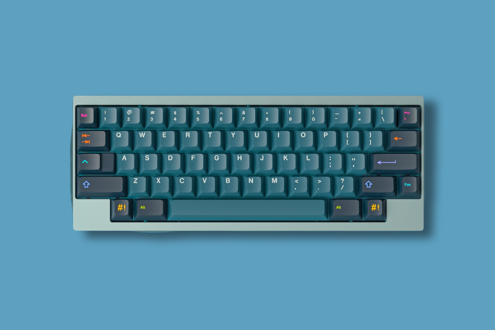 Apos Audio Kono Keycaps KDS Solarized Dark Keycap Set