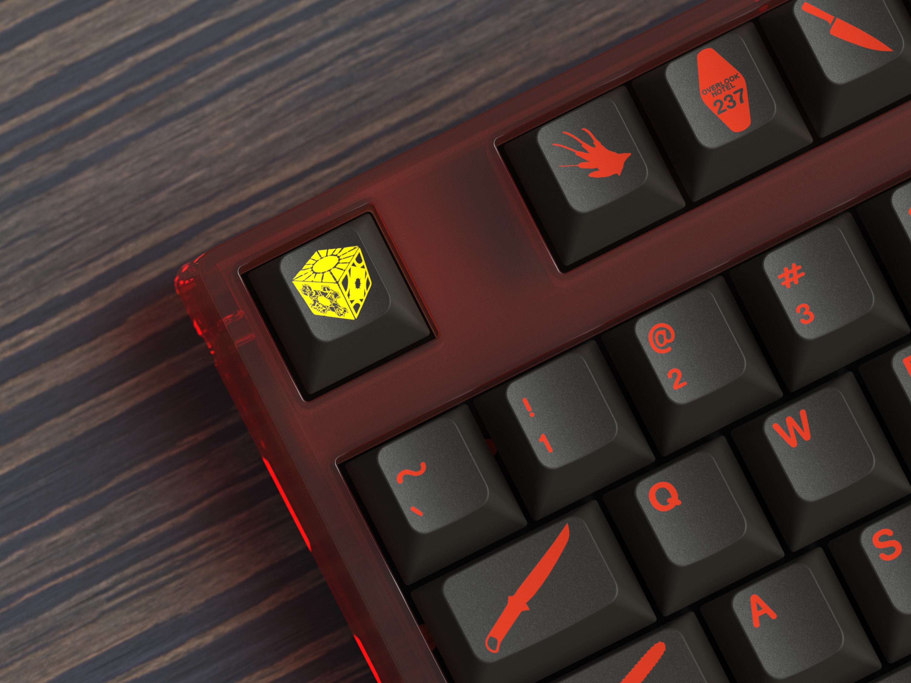 Apos Audio Kono Keycaps KDS Splatter Keycap Set