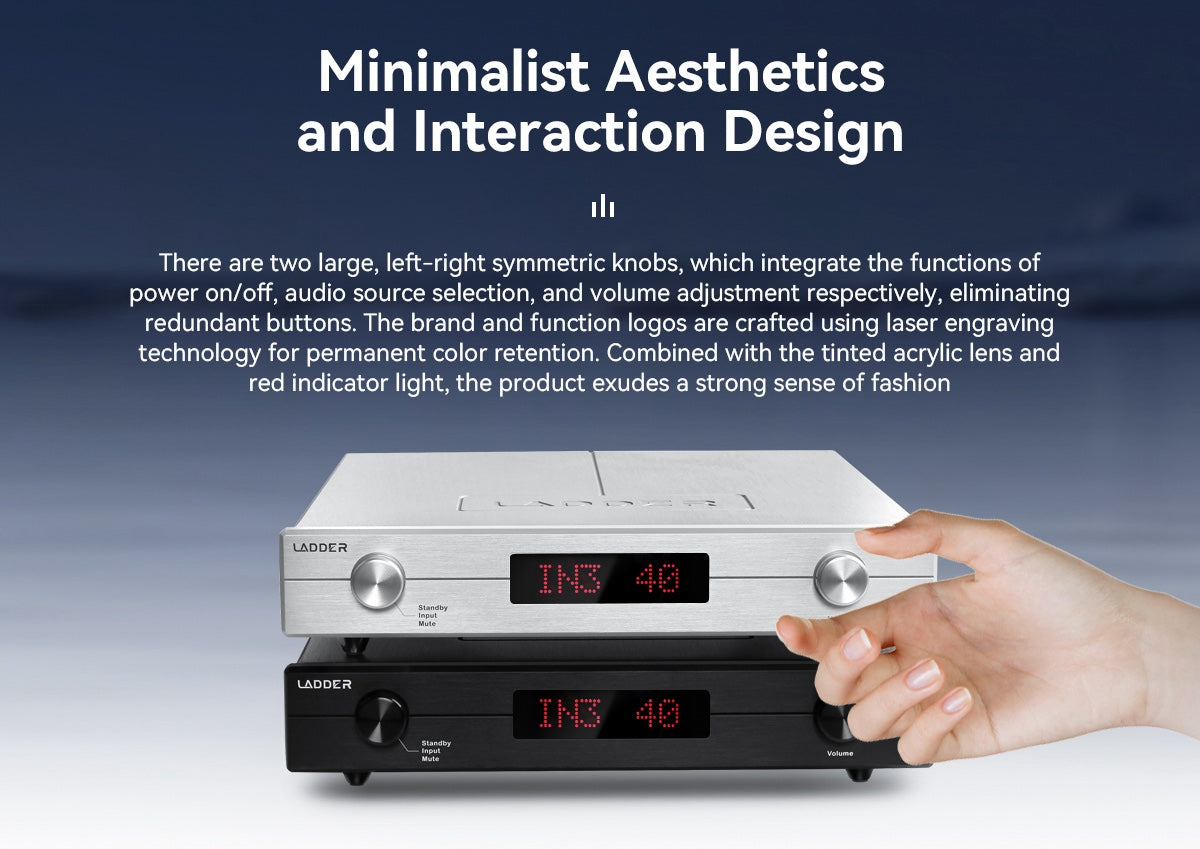 Apos Audio LADDER Headphone Amp LADDER Bach II Audio Preamplifier