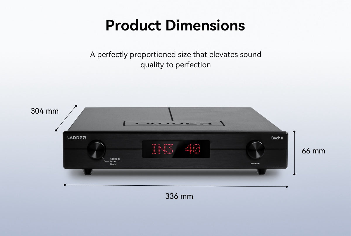 Apos Audio LADDER Headphone Amp LADDER Bach II Audio Preamplifier