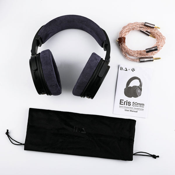 Apos Audio Linsoul Headphone HarmonicDyne x Z Reviews Eris 50mm Dynamic Driver Headphones