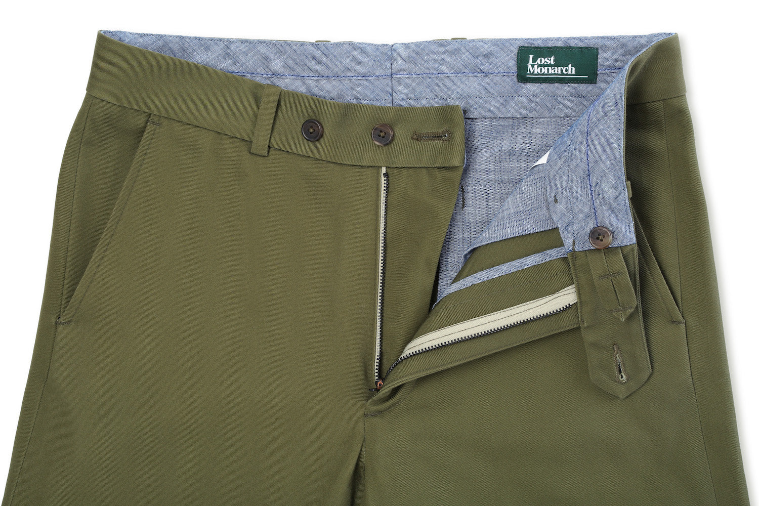 Apos Audio Lost Monarch Pants Lost Monarch Everyday Chino in Olive