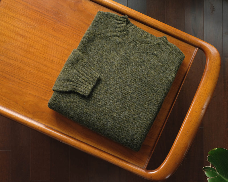 Apos Audio Lost Monarch Sweater Lost Monarch Shetland Sweater in Cypress