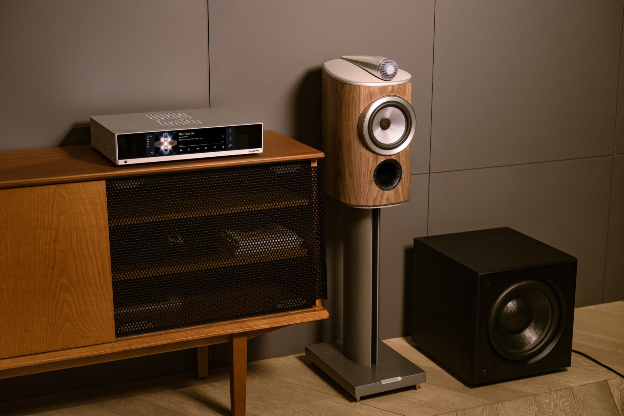 Apos Audio Matrix Audio Headphone DAC/Amp Matrix MD-1 Integrated Amplifier