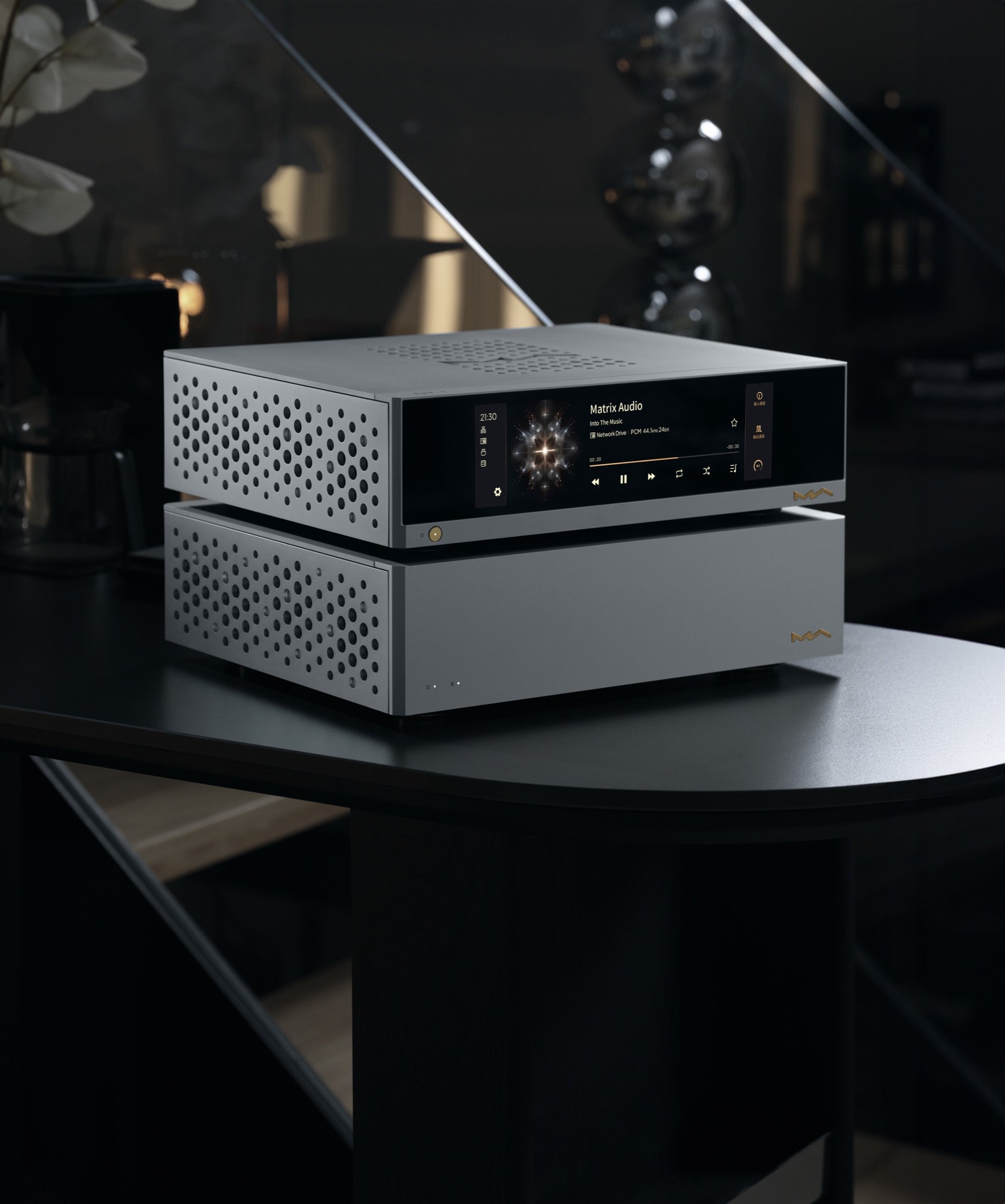 Apos Audio Matrix Audio Headphone DAC/Amp Matrix NT-1 Network Transport