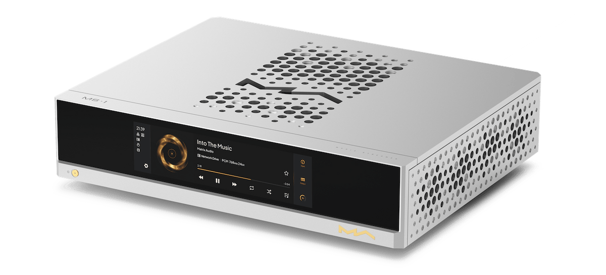 Apos Audio Matrix Audio Streaming Media Player Matrix Audio MS-1 Flagship Music Streamer