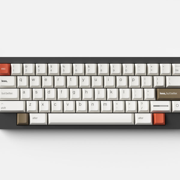 ePBT Less But Better Keycap Set – Apos