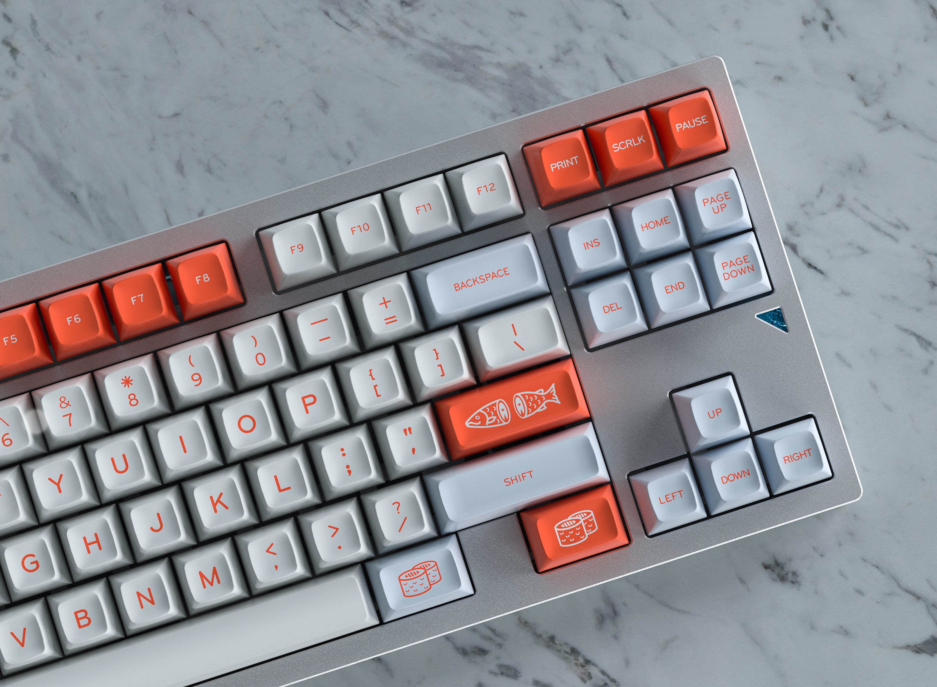 Apos Audio MelGeek Keycaps MelGeek MG Salmon Keycap Set