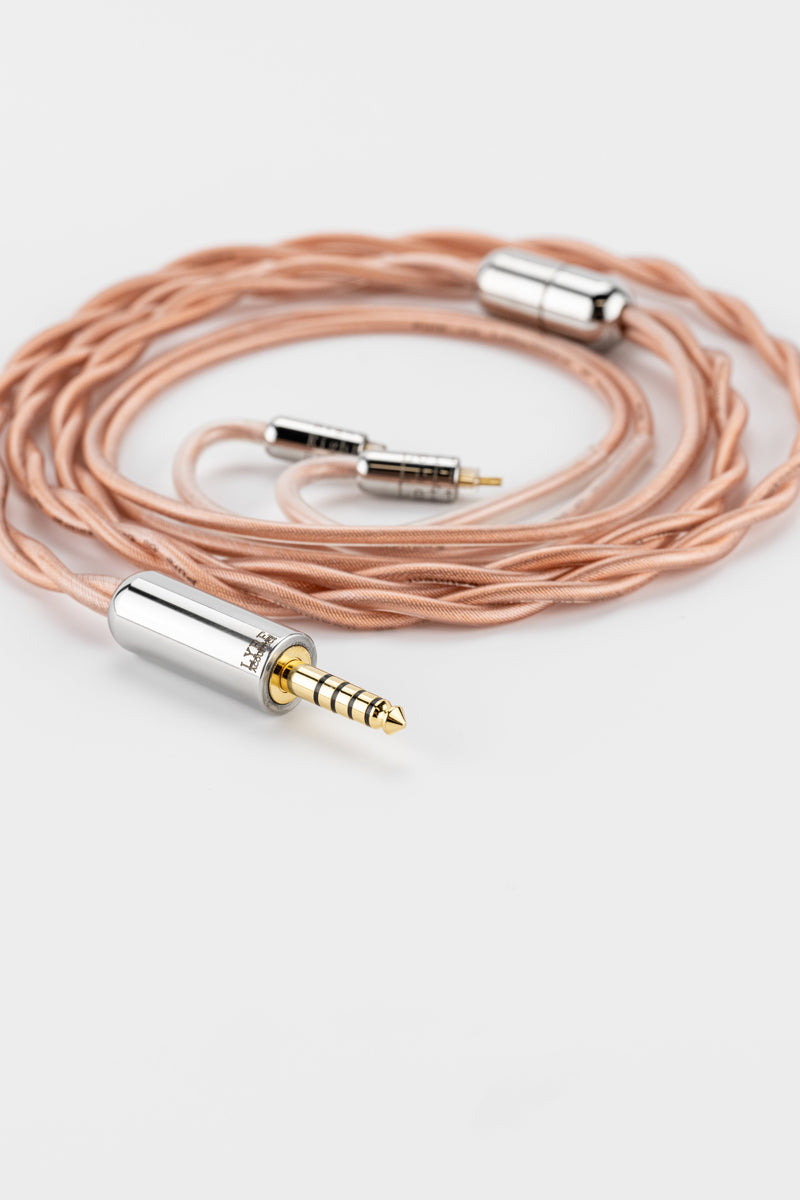 Apos Audio Moondrop Cable Moondrop x LYRE Acoustics Silver Pill Earphone Upgrade Cable