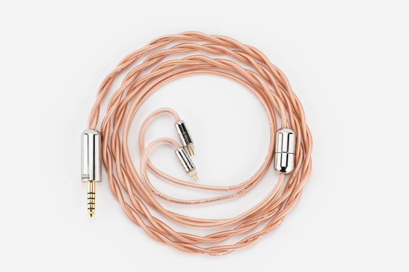 Apos Audio Moondrop Cable Moondrop x LYRE Acoustics Silver Pill Earphone Upgrade Cable