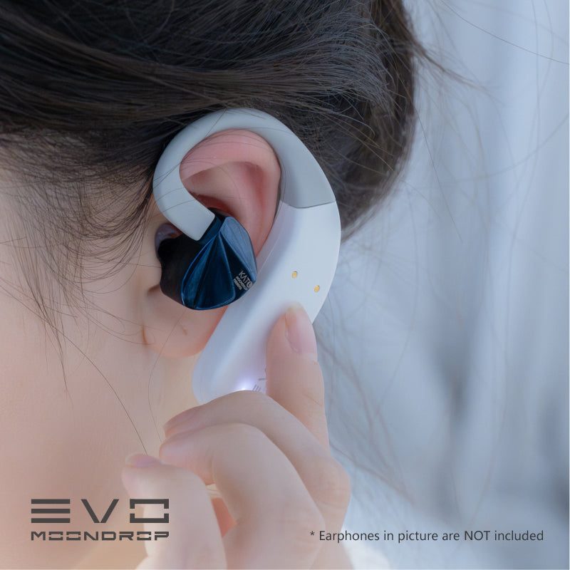 Apos Audio Moondrop Earphone / In-Ear Monitor (IEM) EVO Dual ES9318 Bluetooth Ear-Hooks