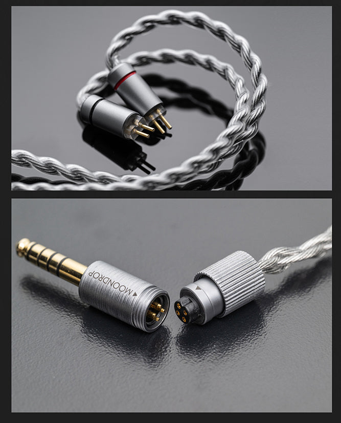 Apos Audio Moondrop Earphone / In-Ear Monitor (IEM) Moondrop Dark Saber Hybrid Reference IEM